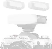 Supon Flash Diffuser for Godox Lux Junior Flash Speedlite - 2 Pack White