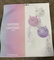 Enchanted Unicorn Fantasy Animal Kids Birthday Party Decoration Paper Lanterns