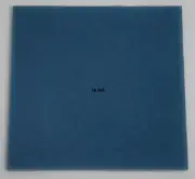 0208.30 - OPALESCENT DUSTY BLUE 3" x 3" BULLSEYE 3mm THICK GLASS 90 COE
