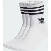 Mid Cut Crew Socks 3 Pairs