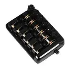 Modern Headless Guitar Bridge Tailpiece for 6 String Electric Guitars