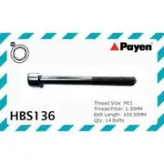 Payen Cylinder Head Bolt Set - HBS136