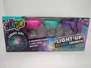 So Slime DIY Light-up Cosmic Crunch 3 Premade Slimes/1 LED Light/Mix'ins Age 6+