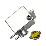 Aluminium Coolant Reservoir Tank silver For SUBARU IMPREZA WRX 04-19 STI 2002-07