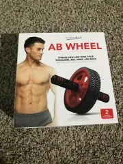 Formfit AB WHEEL Roller Abdominal Fitness Home Gym Exercise Core Training *NEW*