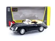 BBURAGO 1/24 - PORSCHE 356 CABRIOLET - 1961 22078BK