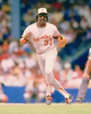 EDDIE MURRAY 8x10 PHOTO #6 Baltimore Orioles HOF WM