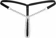 [LoveSex] Womens Sexy Micro Pearls G-String Lingerie Thong Panty Sexy V-String Night Lingerie Underwear