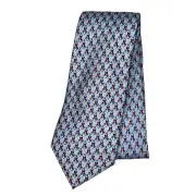 Vineyard Vines Anchor Ribbon Light Blue Tie 1T1301 NWT