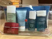 RARE NOS CLARINS 5 PCS SET SERUM, MAKE-UP REMOVER, HYDRA CREAM, CLEANSING MILK