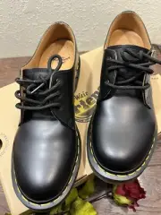 Dr. Martens 1461w Smooth Lace Up Leather Oxford Shoes Women’s 9 Black
