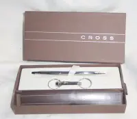 在飛比找Yahoo!奇摩拍賣優惠-全新 Cross亮鉻鎖圈原子筆禮盒 CR-3572