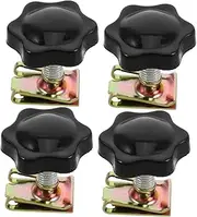 FUNOMOCYA 4pcs Motorcycle Side Case Mounting Bolts Theft Screws for Saddlebag Installation Durable Finish Compatibility for and Custom Models Motorcycle Accessories