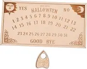 Veemoon Halloween Countdown Magnetic Calendar Sign Wooden Board for Home Decor Interactive Countdown to Halloween for Classroom Office Festive Decoration