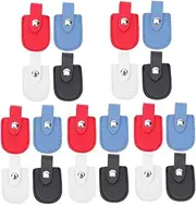 Healeved 5sets Safety Fingernail Trimmer Cuticle Scissor Bag Storage Holder Manicure Scissor Pouch Grooming Tool 4pcs*5