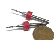 2 Pieces 1.1mm Micro Drill Bits CNC 3d Nozzle Cleaning PCB kit Extruder B27