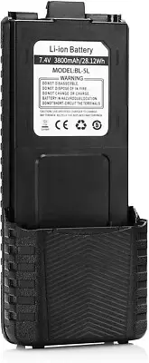 Baofeng BL-5L 3800mAh Li-ion Battery for UV-5R Plus UV5R X3 F8+ TP Two-way Radio