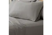 Valeria 1000TC Ultra Soft Bed Sheet Set - Grey - King Single - Grey
