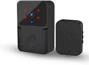 Wireless Video Doorbell, Two-way Intercom System With Voice Change/conversion Function, HD Real Time Video Doorbell With Camera Monitor