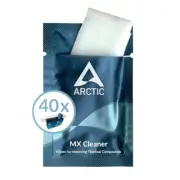 MX Cleaner (40 Pieces) - Cleaning Wipes for Removing Thermal Paste, 11.5