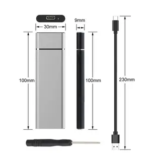 免運 款 M.2迷你固態硬盤SSD高速傳輸1TB 2TB 4TB 便攜式外置 硬盤-快速出貨