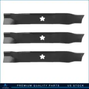 3 Mulching Blade 46"Cut Fits AYP Sears Husqvaarna W/ Poulan 532176084 532159705