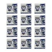 48pc NRL Soft & Absorbent Pocket Size Travel Portable Tissues Bulldogs Mascot