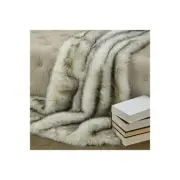 Plutus Brands Polar Bear Faux Fur Luxury Throw