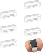 [SAVITA] Watch Strap Holder Buckle, Silicone Replacement Watch Fastener