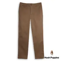 在飛比找momo購物網優惠-【Hush Puppies】男裝 長褲 素色彈性棉休閒長褲(