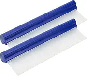 Sayene Silicone Squeegee,2 Pack 12inch car Squeegee,Flexible T-Bar Water Blade for Car,Car Window Glass Cleaning Scraper for Car Or Home Use, Washing & Wiping Glass, Mirror & Shower Doors,Blue