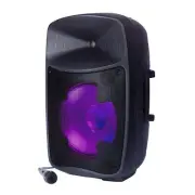 Pro Glow™ Ultra High-Power Portable Bluetooth® PA Speaker with Lights,...