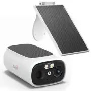 2K Solar Camera Outdoor Wireless, 2.4/5 Ghz WiFi Cameras for Home Security,13...