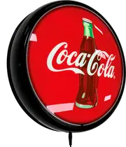 Coca Cola Coke Bottle LED Bar Lighting Wall Sign Light Button Black