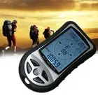 8-in-1 Altimeter Barometer LCD Compass Thermometer Handheld Height Gauge