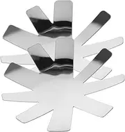 2pcs French Nail Art Templates Stainless Steel Manicure Templates for Precise French Nail Edges