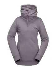Volcom Tower Pullover Fleece Sweatshirt, Dusty Lavender, Large