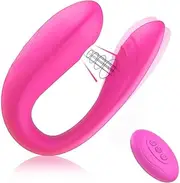 Silent Vibrating Vibrator Vagina Vibrator For Couples U Shape Bendable G-spot Vibrator Clitoris Masturbation Erotic Toys For Adults Vibrator Egg