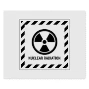 2 x 'Nuclear Radiation' Microfibre Lens / Glasses Cleaning Cloths (LC00022684)