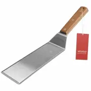 Stainless Steel Metal Spatula, 3x8 Inch Long Griddle Turner Scraper - Hamburg...