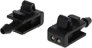 2 Pack Car Windshield Washer Wiper Water Jet Spray Nozzle Windscreen Washer Jets，for Renault Megane 2 8200082347