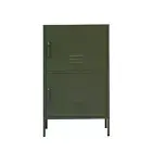 ArtissIn Sideboard Cabinet Metal Locker Storage Buffet Shelves DOUBLE Green