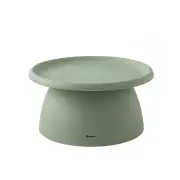 ArtissIn Coffee Table Mushroom Nordic Round Large Side Table 70CM Green