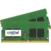 Crucial 32GB DDR4 KIT 2x 16GB 2400 MHz PC4-19200 SODIMM 260-Pin Laptop Memory
