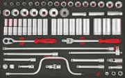 Teng TTESK63 - Tool Set - 63 Piece - EVA Insert