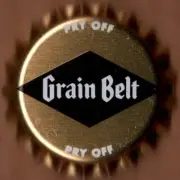 USA Plastic Lined Beer Crown Bottle Cap: Grain Belt Brewing