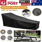 Sun Lounge Covers Outdoor Furniture Cover Heavy Duty Sunproof Bed Chair Cover