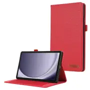 For Samsung Galaxy Tab A9 Tablet Case Cloth Texture Folio Stand Leather Cover With Card Slot