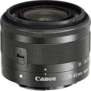 Canon EF-M 15-45mm f/3.5-6.3 Image Stabilization STM Zoom Lens (Renewed)