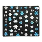 Nail Art Decal Time-saving Snowflake Pattern Attractive Nail Art Decal Mini
